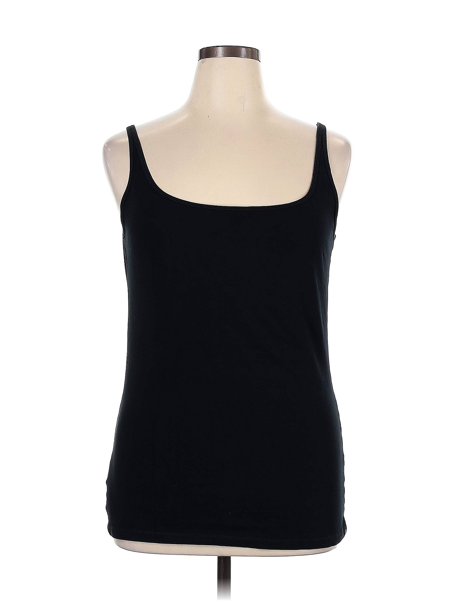 Eddie Bauer Solid Black Tank Top Size XL (Tall) - 44% off | ThredUp