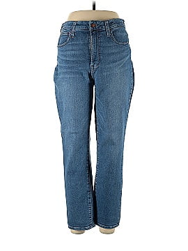 Madewell The Curvy Perfect Vintage Jean in Finney Wash (view 1)