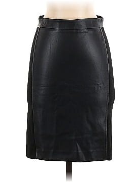 Ann Taylor Factory Faux Leather Skirt (view 1)
