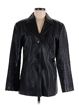 Nicole Miller Faux Leather Jacket (view 1)