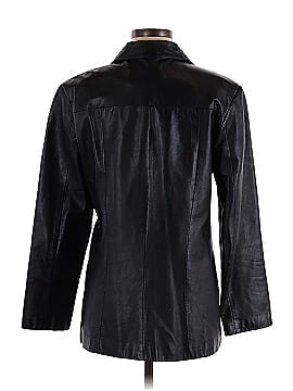Nicole Miller Faux Leather Jacket (view 2)