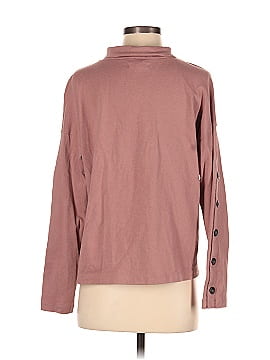 Madewell Button-Sleeve Turtleneck Top (view 2)