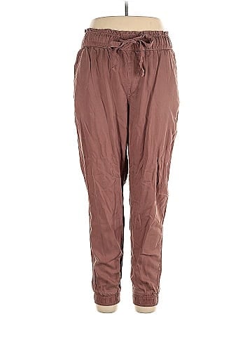 Sonoma Goods for Life 100% Lyocell Solid Brown Casual Pants Size XL - 58%  off