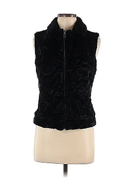 Armani Exchange Faux Fur Vest (view 1)
