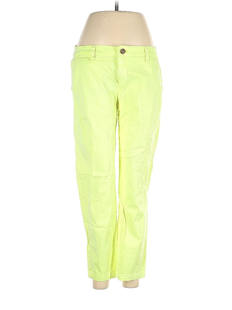 Pre-owned Gap Casual Pants In Yellow