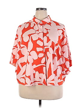 Nordstrom by Christina Martinez Short Sleeve Blouse (view 1)