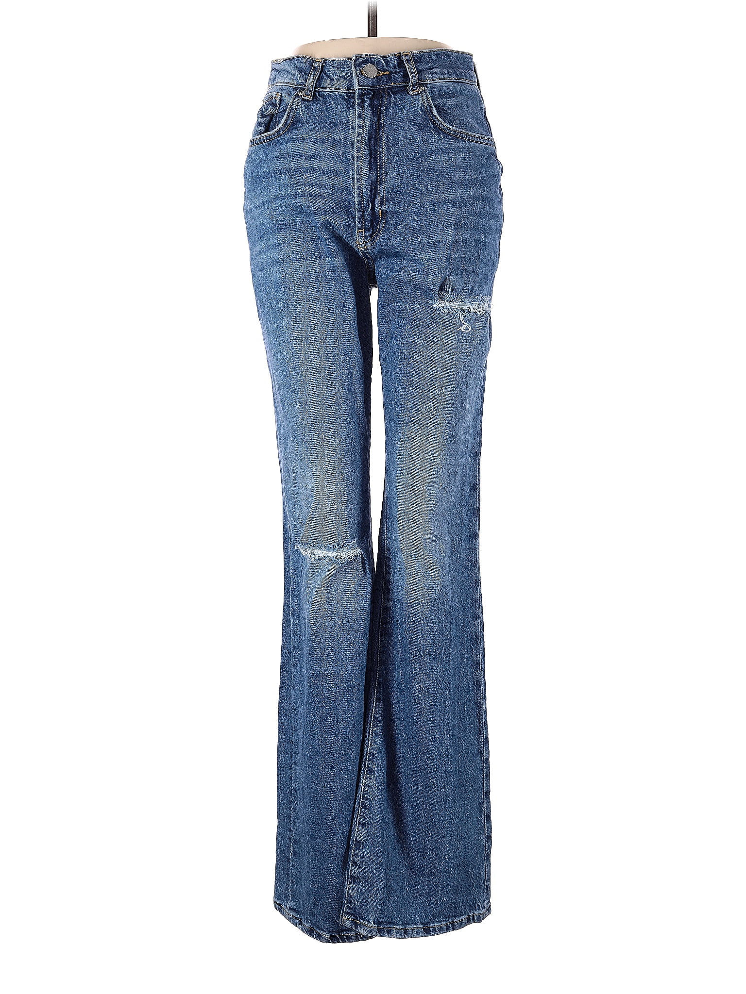 BDG Solid Blue Jeans 28 Waist - 62% off | ThredUp