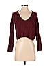 Only Burgundy Pullover Sweater Size XS - photo 1