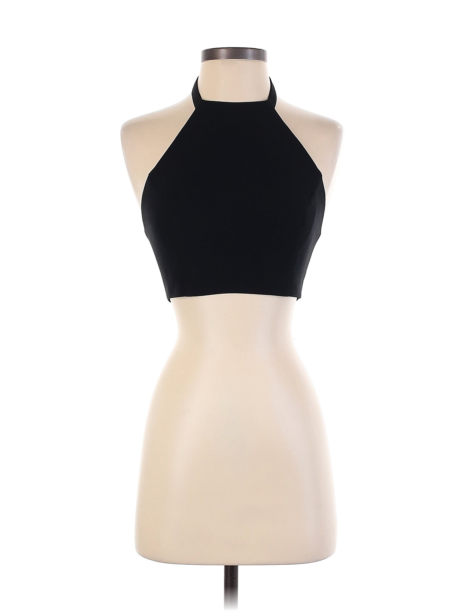 Haut 2B BEBE Noir - Modèle Emily O-Ring Halter - Taille S - Neuf Avec étiquettes (NWT)