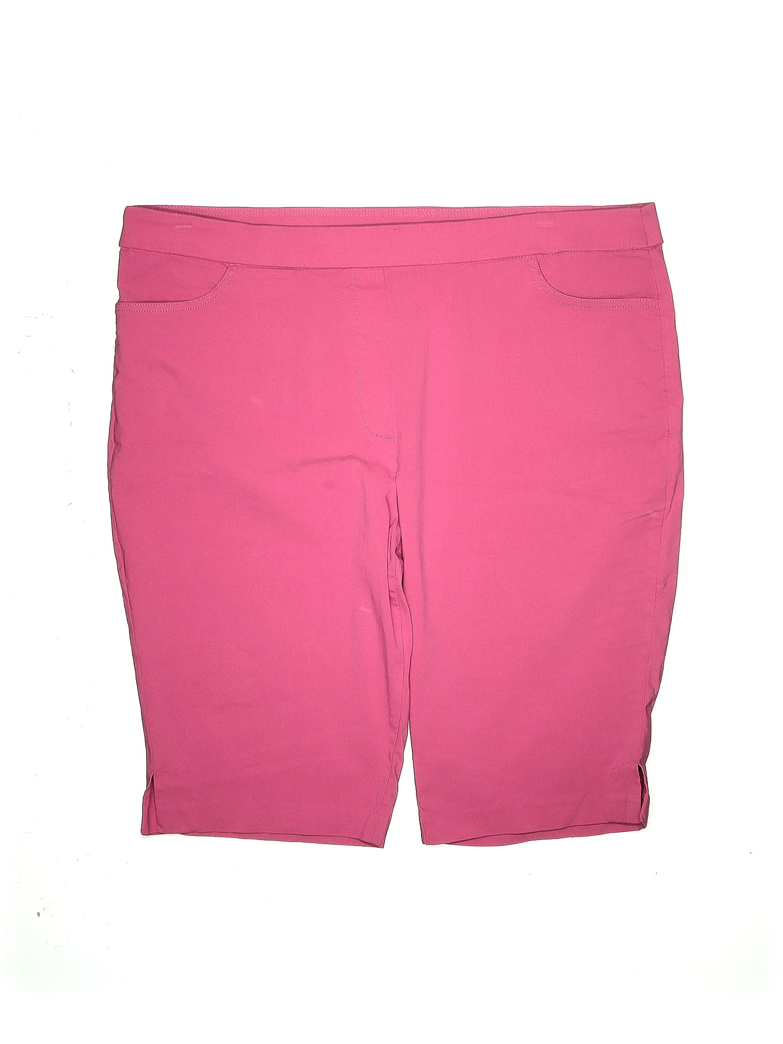 Alfred Dunner Solid Pink Shorts Size 18 (Plus) - 31% off | ThredUp