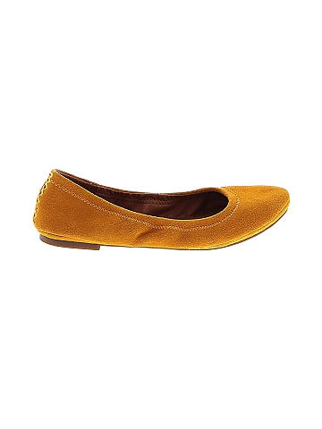 Lucky brand store yellow flats