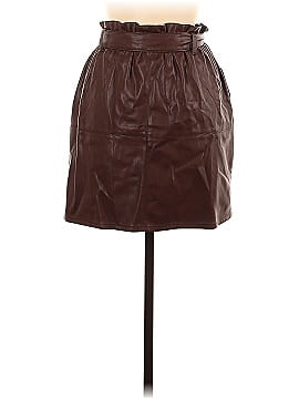 Warehouse. Faux Leather Skirt (view 2)