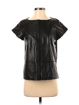 Alice + Olivia Leather Top (view 1)
