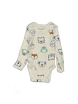 Carter's Long Sleeve Onesie (view 1)