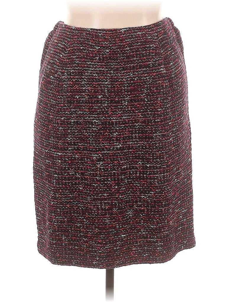 J.Jill Red Burgundy Casual Skirt Size XL (Petite) - 74% off | ThredUp