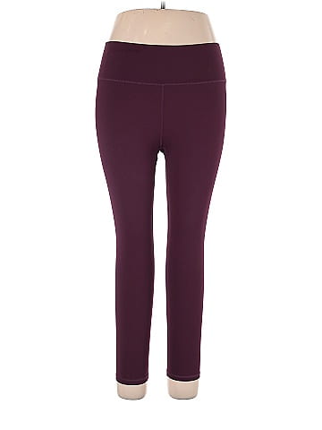 Fabletics Burgundy Active Pants Size XL - 52% off