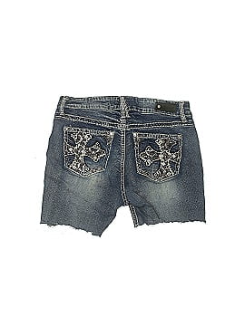 Antique Rivet Denim Shorts (view 2)