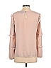 CeCe 100% Polyester Pink Long Sleeve Blouse Size S - photo 2
