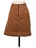 Everlane Solid Tortoise Brown Casual Skirt Size 00 - photo 2
