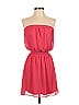Express Solid Pink Casual Dress Size S - photo 1