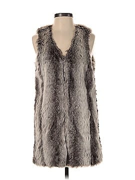 Romeo & Juliet Couture Faux Fur Vest (view 1)