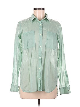 Gap Long Sleeve Button-Down Shirt (view 1)