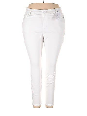 Lane bryant sale white jeans