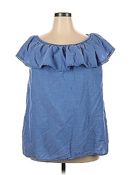 Faded Glory Short Sleeve Blouse (view 1)