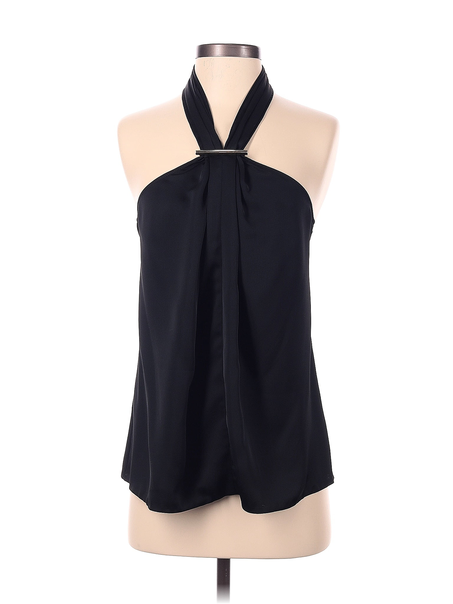 Jason Wu 100% Polyester Black Halter Top Size 4 - 79% off | ThredUp