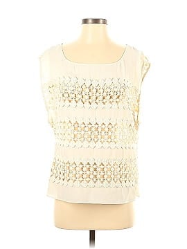The Addison Story Sleeveless Silk Top (view 1)