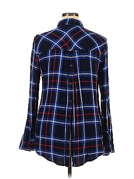 Statement Long Sleeve Button-Down Shirt (view 2)