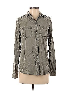 Express Long Sleeve Button-Down Shirt (view 1)