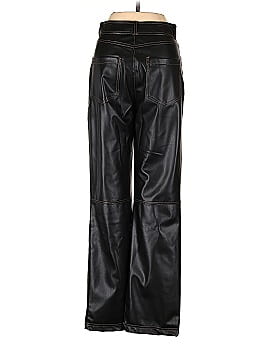 Zara Faux Leather Pants (view 2)