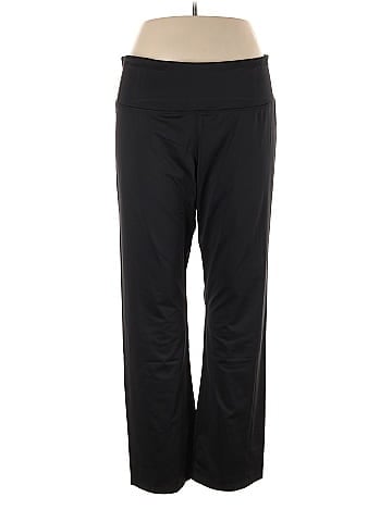 RBX Solid Black Active Pants Size 2X (Plus) - 66% off