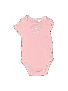Guess Baby Short Sleeve Onesie (view 1)