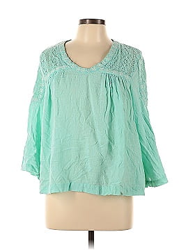 Crown & Ivy Short Sleeve Blouse (view 1)