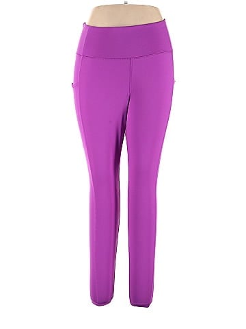 LIVI Purple Active Pants Size 14 - 65% off