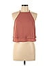 Show Me Your Mumu 100% Polyester Brown Sleeveless Blouse Size L - photo 1