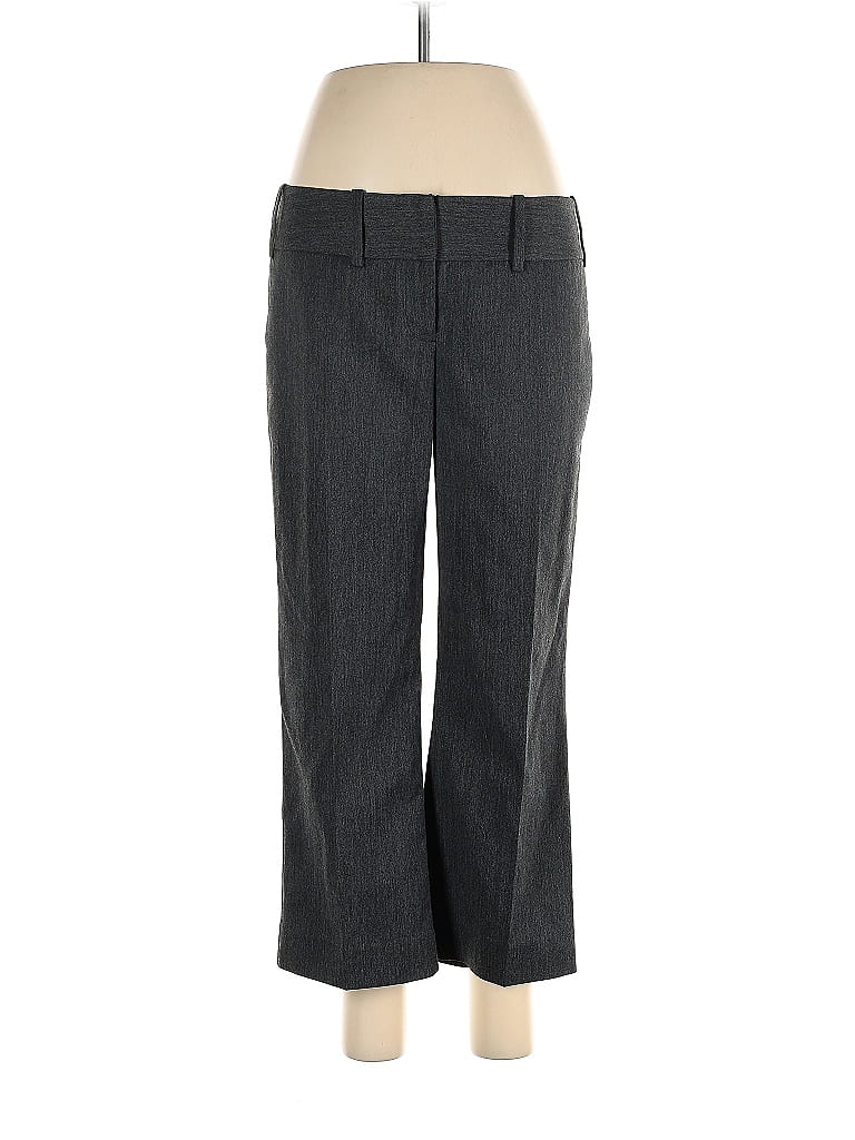 The Limited Marled Chevron-herringbone Gray Dress Pants Size 6 - photo 1