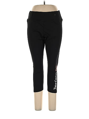 Juicy Couture Solid Black Track Pants Size XL - 74% off