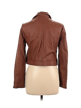 Ambiance Faux Leather Jacket (view 2)
