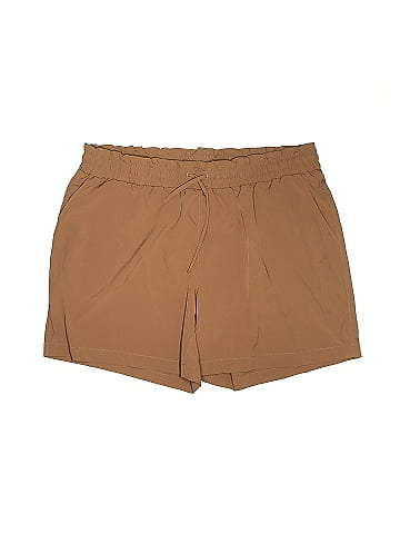 Tan cheap athletic shorts