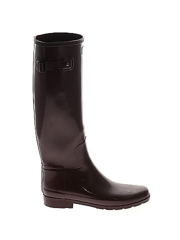 Burgundy on sale hunter boots