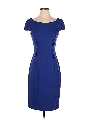 Sapphire blue cocktail discount dress