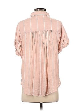 American Eagle Outfitters Short Sleeve Button-Down Shirt (view 2)