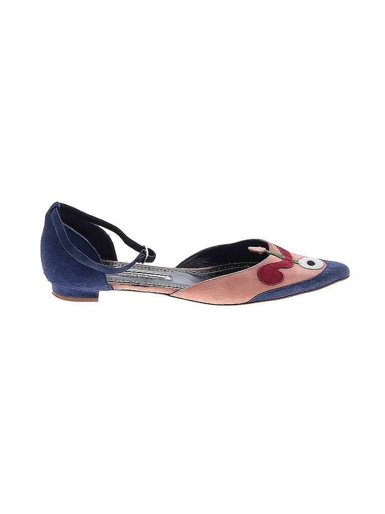 Manolo Blahnik Blue Flats Size 39.5 (EU) 66 off ThredUp