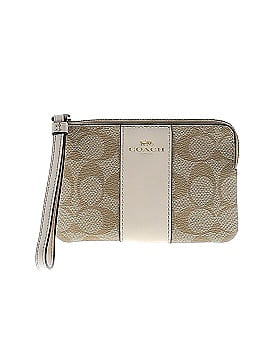Coach Factory Leather Wristlet (view 1)