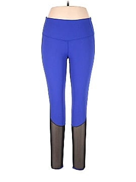 Yogalicious Solid Blue Yoga Pants Size XL - 64% off