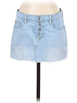 Hudson Gray Denim Skirt (view 1)