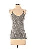Express Silver Sleeveless Top Size S - photo 1